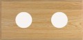 Maximum PO2 2-Instrument Panel, 10 x 20in, Oak-