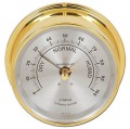 Maximum Stratus STA Outdoor Humidity Instrument, Brass Case and Silver Dial-