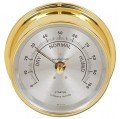 Maximum Stratus STA Outdoor Humidity Instrument, Brass Case and Silver Dial-