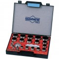 Mayhew Tools MY66002 Hollow Punch Set, 27-piece, fractional-