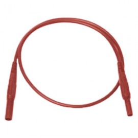 Megger 04-30052 Extension Test Cable for the BVM battery voltage monitor, 1.6', 0.16&amp;quot; female/male, red-
