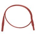 Megger 04-30052 Extension Test Cable for the BVM battery voltage monitor, 1.6', 0.16&amp;quot; female/male, red-