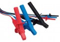 Megger 1002-644 Test Lead Set with Medium Insulated Clips, 15 Meters-