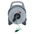 Megger 1010-843 Test Lead Reel with earth spike for the ETK series and DET2/3, 98.43', green-