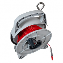 Megger 1010-850 Test Lead Reel with earth spike for the ETK series and DET2/3, 328', red-