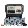Megger 1012-521 DET4TC2 Four-Terminal Digital Ground Resistance Tester with ETK50C Earth Test Kit-
