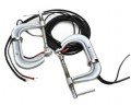 Megger 242104-2-16 Duplex Test Lead, Heavy Duty C-Clamps, 16' Length-
