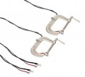 Megger 242104-2-26 Duplex Test Lead, Heavy Duty C-Clamps, 26' Length-