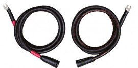 Megger GA-09550 High Rating Cable Set for the TORKEL 930/950 series, 9.84', 70 mm², female/fork, 270 A, 2-pack-