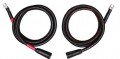 Megger GA-09550 High Rating Cable Set for the TORKEL 930/950 series, 9.84', 70 mm², female/fork, 270 A, 2-pack-