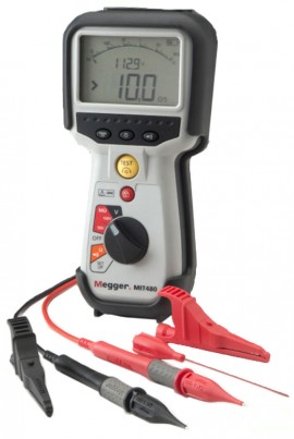 Megger MIT480-EN 100V Premium/Telecom Insulation Tester-