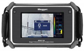 Megger MPAC128 Series Acoustic Imaging Camera, 2 to 48 kHz, 1024 x 600-