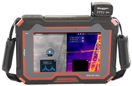 Megger MPAC208-IECEx Pro Kit Acoustic Imaging Camera for Explosive Environments, Verifier/Ultrasound Generator and 640 x 512 Thermal Camera Module-
