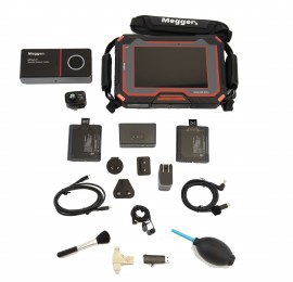 Megger MPAC208-IECEx Pro Kit Acoustic Imaging Camera for Explosive Environments, Verifier/Ultrasound Generator and 640 x 512 Thermal Camera Module-