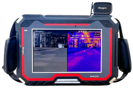 Megger MPAC208 Pro Kit Acoustic Imaging Camera, Verifier/Ultrasound Generator and 640 x 512 Thermal Camera Module-