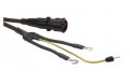 Megger TL1.5-CL-C DLRO Duplex Connect Test Lead with terminal cover and indicator lights, 5'-