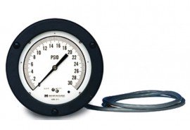 Meriam 1226-1-3 Differential Pressure Gauge, 6", 150" wc-