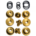 Mid-West Instrument 110617 Quick Connect Test Cock Adapter Kit for backflow test kits, 9-pack-