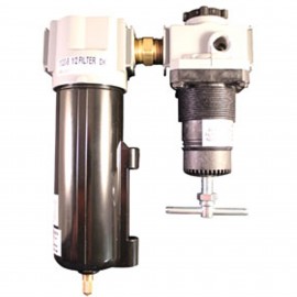 Milton 1108 Filter and Regulator Unit, ½" NPT, 2 to 125 psi-
