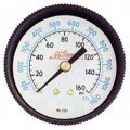 Milton 1190 Pressure Gauge, 0 to 60 psi, ¼" NPT center back mount-