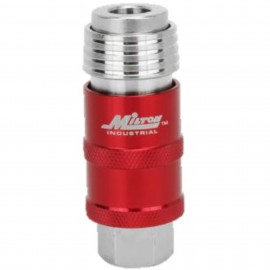 Milton 1750 Safety Exhaust Coupler, ¼" Female, 5-in-1-