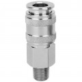 Milton 744 Quick-Connect Coupler, ¼" Male NPT, 5-in-1-
