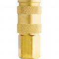 Milton 766 V Style High Flow Coupler, 3/8" FNPT, ¼" flow size-
