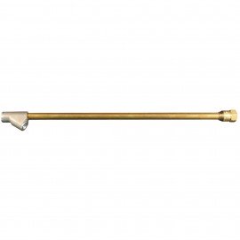 Milton S-693-12 Dual-Head Straight Foot Air Chuck, 12-¾", ¼" female NPT-