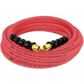Milton ULR383538 Rubber Air Hose, 3/8" ID, 35'-