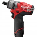 Milwaukee 2402-22 M12 Hex 2-Speed Screwdriver Kit, 12 V, ¼", 325 in-lbs-