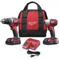 Milwaukee 2691-22 Combo Kit, 18 V, 2-Tool-