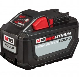 Milwaukee 48-11-1812 Battery Pack, 18 V, 12 Ah-