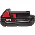 Milwaukee 48-11-1820 M18 Battery, 18 V, 2 Ah-