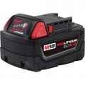 Milwaukee 48-11-1850 Battery Pack, 18 V, 5.0 Ah-