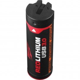 Milwaukee 48-11-2131 USB Battery for Milwaukee USB Rechargeable Products, 3.0 Ah-