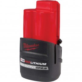 Milwaukee 48-11-2425 Battery Pack, 12 V, 2.5 Ah-