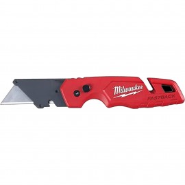 Milwaukee 48-22-1502 Fastback Folding Utility Knife, blade storage and wire stripper-