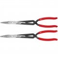 Milwaukee 48-22-6542 Long Reach Pliers Set, 2-pack, straight and 45° nose-