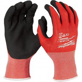 Milwaukee 48-22-8903 Nitrile Dipped Gloves, Cut Level 1-
