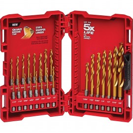 Milwaukee 48-89-4631 Drill Bit Set, 23-piece, titanium-