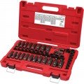 Milwaukee 49-66-7009 Impact Duty™ Socket Set, 3/8" drive, 43-Piece-