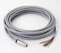 Mitutoyo 02AQL379 I/O Cable w/ 90&amp;deg; Connector, 2M-
