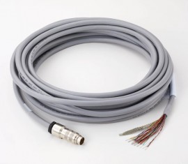 Mitutoyo 02AQL382 I/O Cable w/ 90&amp;deg; Connector, 15M-