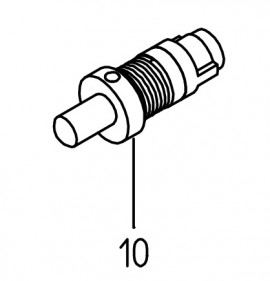 Mitutoyo 04AZB004 Ratchet Assembly For Micrometers-