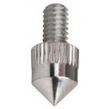 Mitutoyo 101385 Hardened Steel Conical Point Extension Rod, &amp;#216;5 x 5mm, 90&amp;deg; Tip-