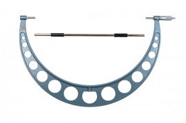 Mitutoyo 103-157 Outside Micrometer Economy Design, 500 to 525 mm-