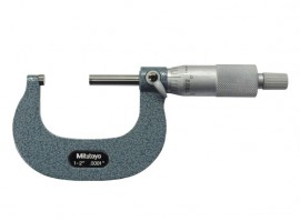 Mitutoyo 103-262 Outside Micrometer, 1 to 2" (25.4 to 50.8 mm)-