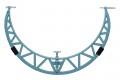 Mitutoyo 105-435 Outside Micrometer Anvil Extension Collar, 68 to 72”-