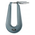 Mitutoyo 118-120 Series 118 Sheet Metal Micrometer, 0 to 1&amp;quot;, 6.3&amp;quot; throat-