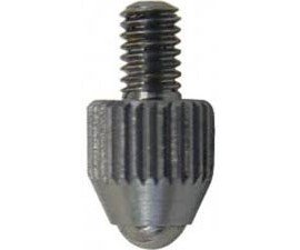 Mitutoyo 120049 Ball Point Extension Rod, Ungrooved Carbide, 15mm-